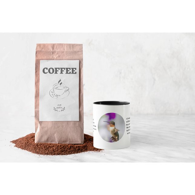Xícara de Café Beija-flor (Criador carregado)