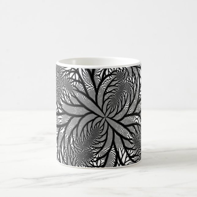 Xícara De Café Branco Fractal (Centro)