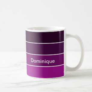 Xícara de café com distribuição roxa profunda - Bo