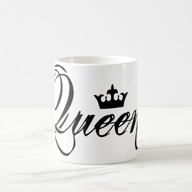 Xícara de café da Rainha Negra e Branca (Centro)