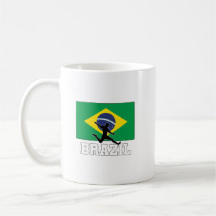Xícara de café da seleção de futebol do Brasil