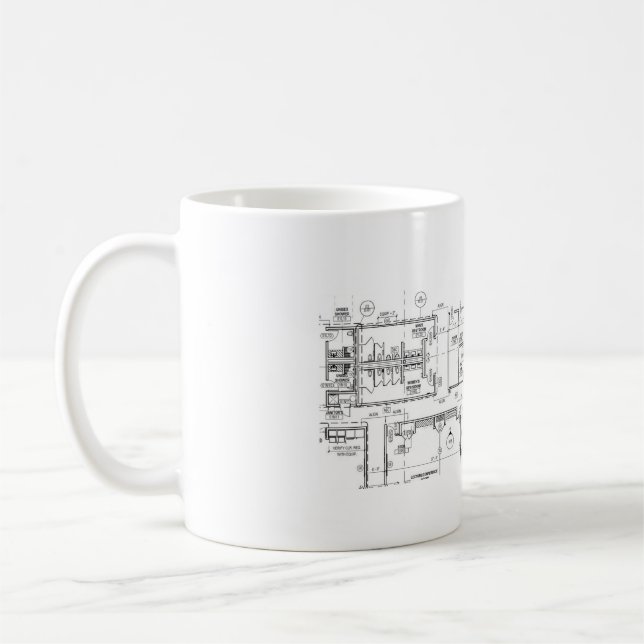 Xícara de café de arquitetura (Esquerda)