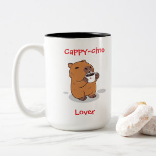 Xícara de café de capivara