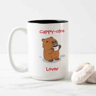 Xícara de café de capivara