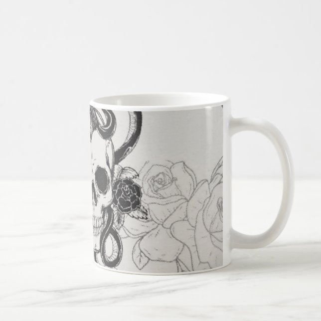 Xícara de café de caveira (Direita)