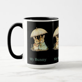 Xícara de Café de Coelho Adorável, Animal Romântic