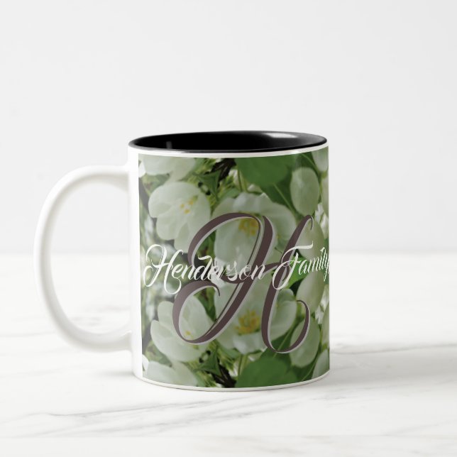 Xícara de café de jardinagem personalizada (Esquerda)