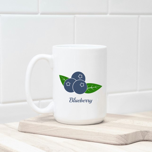 Xícara de café de mirtilo (Blueberry Coffee Mug)