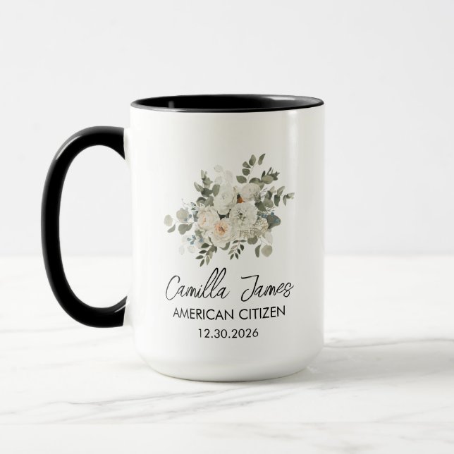 Xícara de Café de Novo Cidadão Americano - Cidadan (Esquerda)