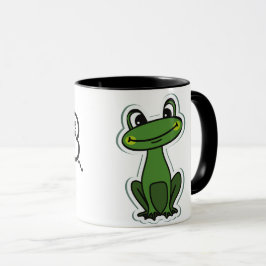 Xícara de café de Sapo fofo