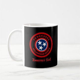 Xícara de café do Corpo de Voluntários do Tennesse