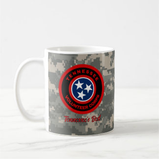 Xícara de café do Corpo de Voluntários do Tennesse