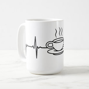 Xícara de café EKG