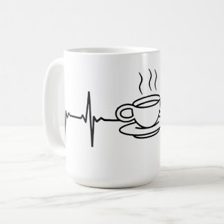 Xícara de café EKG