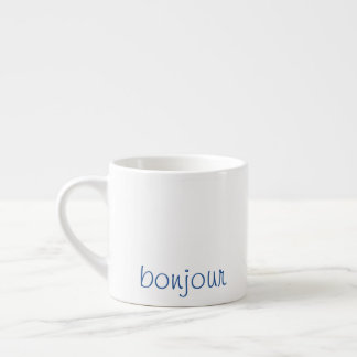 Xícara de Café Espresso Bonjour