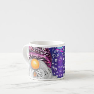 Xícara de Café Espresso do Gnomo do Natal