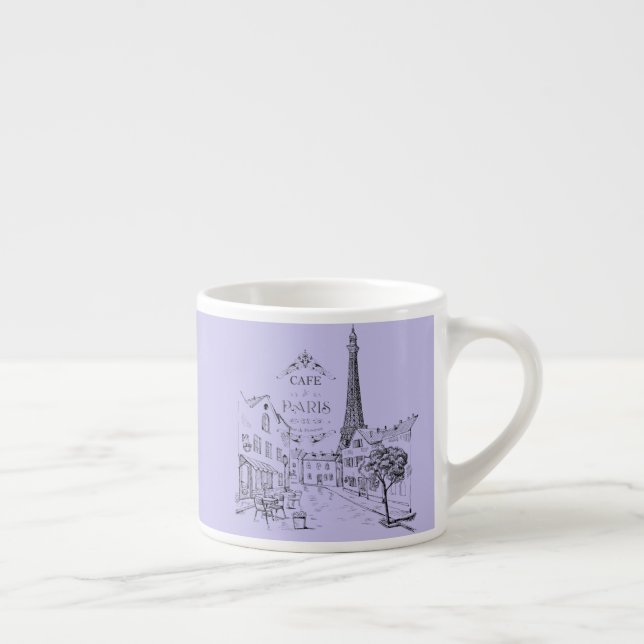 Xícara de Café Espresso Paris (Direita)