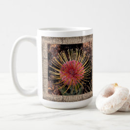 Xícara de café inspiracional com proteína surpreen