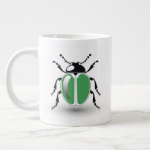 Xícara de café Jumbo Delight Beetle