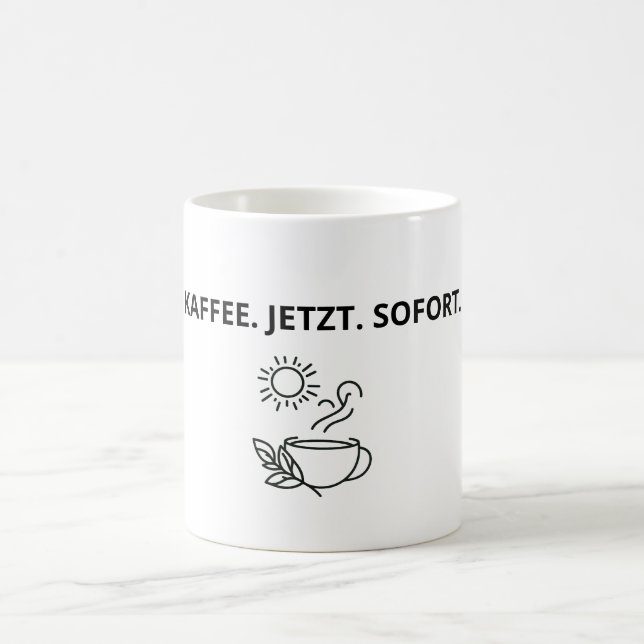 Xícara de café minimalista (Centro)