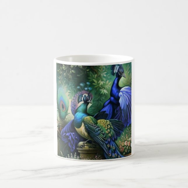 Xícara de Café Pavão (Centro)