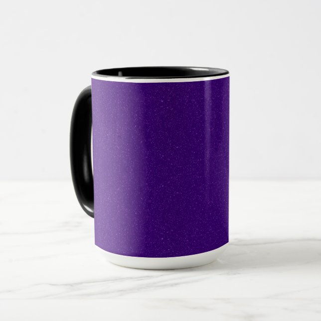 Xícara de café personalizada com textura ruidosa (Frente Esquerda)