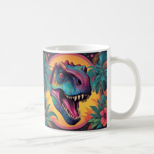 Xícara de café T-Rex (Direita)