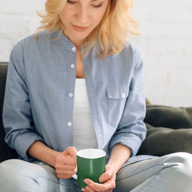 Xícara de café verde-escuro (Criador carregado)