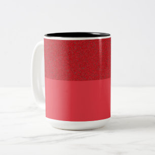 Xícara de café vermelho de tomate - Personalizável