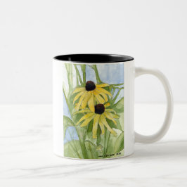 Xícara de cerâmica Black Eyed Susan