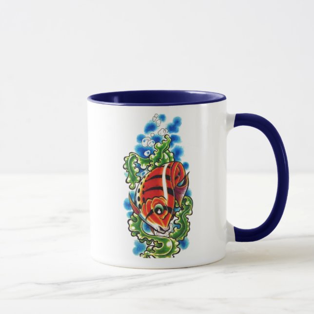 xícara de cerâmica de anão vermelho duplo (Direita)