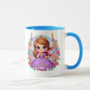 Xícara de Charm da Princesa Elegante
