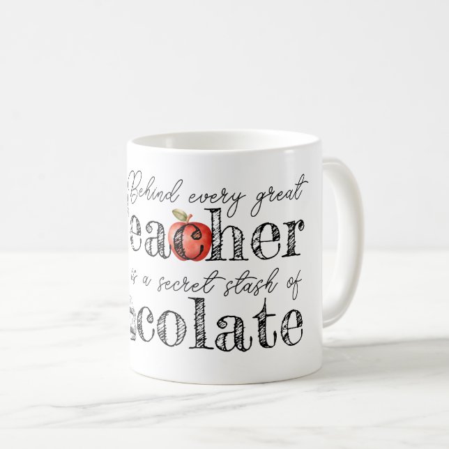 Xícara de chocolate Mug de café (Frente Esquerda)