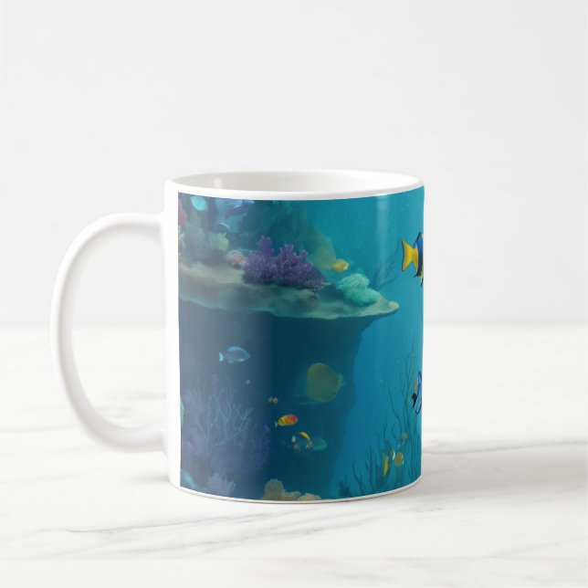Xícara de Design de Peixe (Esquerda)