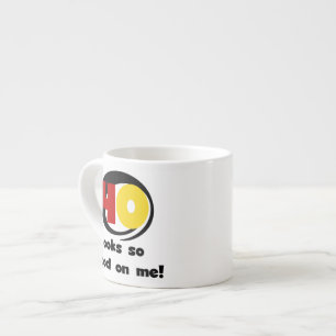 Xícara De Espresso 40 me parece tão bom com camisetas e presentes