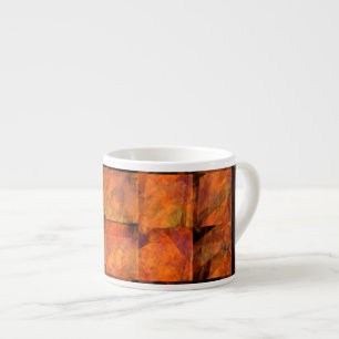Xícara De Espresso A Abstrato de Muro de Arte Espresso Mug