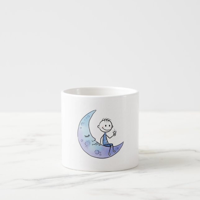 Xícara De Espresso À Lua e Volta por Natasha (Frente)