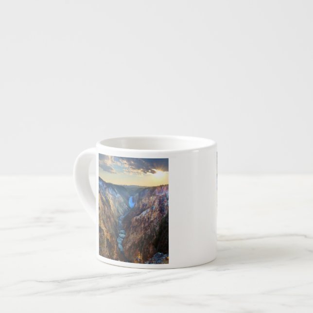 Xícara De Espresso Abaixe quedas do ponto do artista (Frente Esquerda)