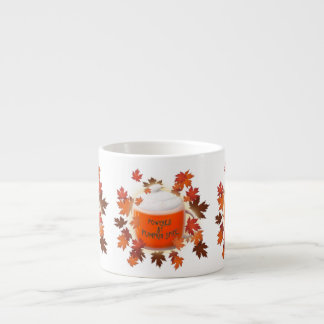 Xícara De Espresso Acionado Por Pumpkin Spice