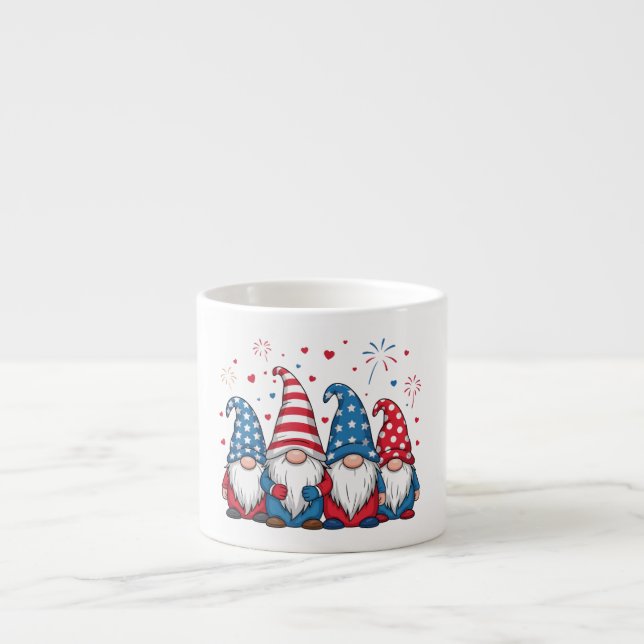 Xícara De Espresso Adoráveis Gnômes de Desenho Animado EUA-68123 (Frente)