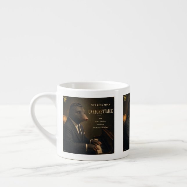 Xícara De Espresso Álbum do Nat King Mole: uma Paródia (Esquerda)