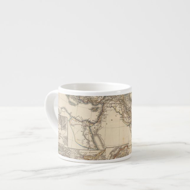 Xícara De Espresso Alexandri Magni Regnum (Frente Esquerda)