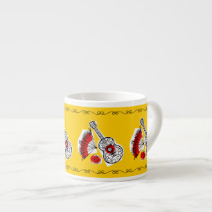 Xícara De Espresso Alunos Espanhol Fronteira Trio Mug espresso
