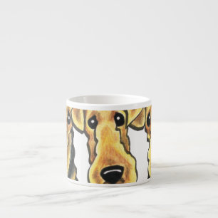 Xícara De Espresso Amante de Airedale Terrier