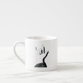 Xícara De Espresso Amo-te na ASL