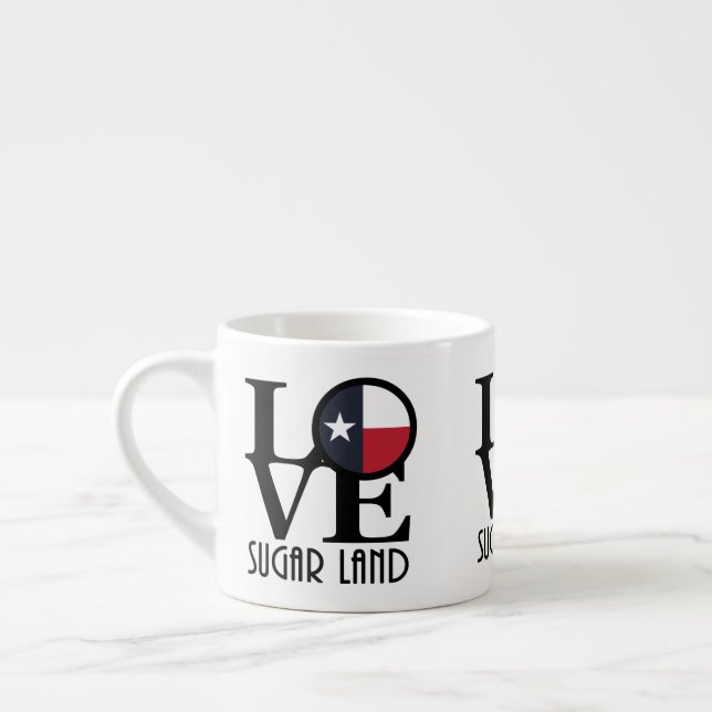 Xícara De Espresso AMOR Terra Açúcar (Esquerda)