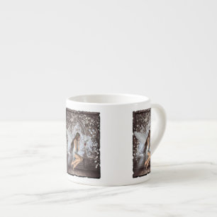 Xícara De Espresso Angel e sua pomba