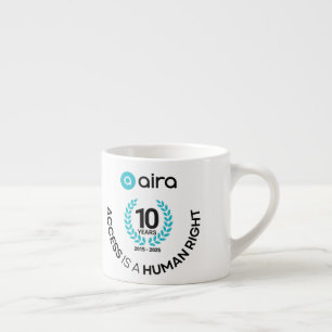 Xícara De Espresso Aniversário de 10 anos da Aira