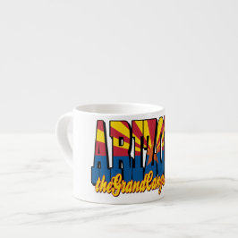 Xícara De Espresso Arizona o Estado do Grand Canyon