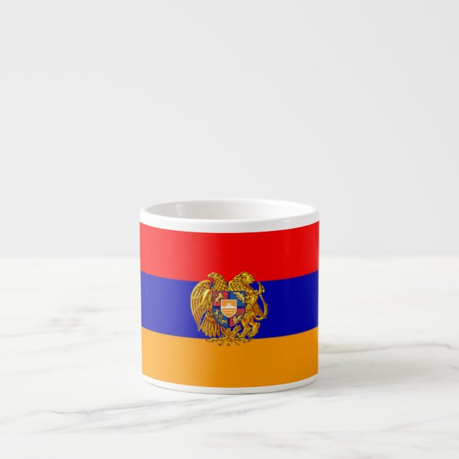 Xícara De Espresso Armênio Coffee Mug (Frente)